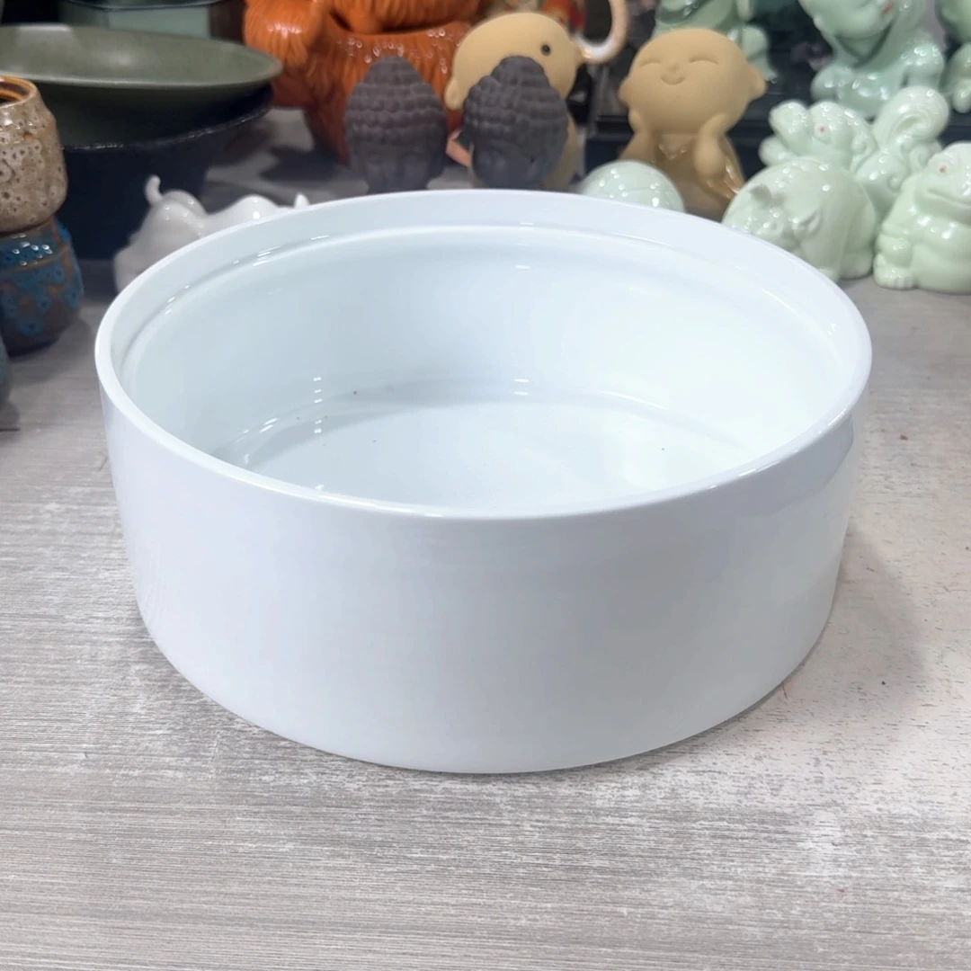 口径  21*8.5陶瓷绿植多肉微瑕无孔花盆
