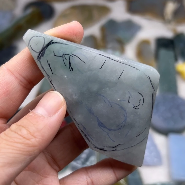 定制翡翠未镶嵌毛料