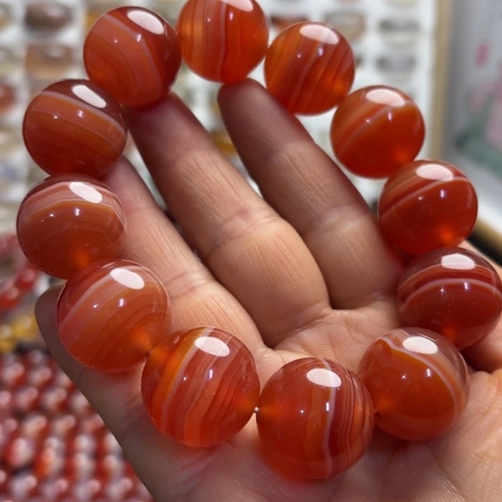 玛瑙/玉髓未镶嵌手链