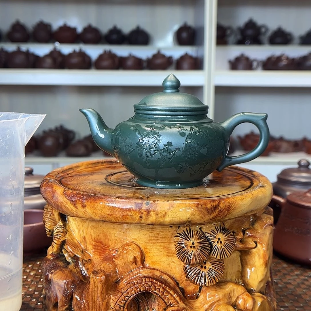 紫砂茶壶冯圆秀老师。