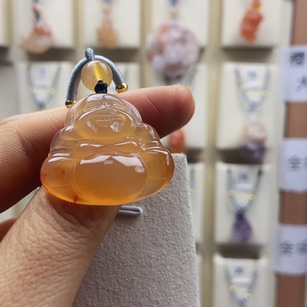 石英质玉颈饰未镶嵌忽**絮