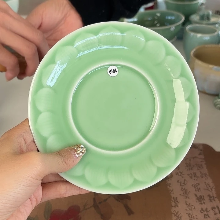 龙泉云间青瓷小米茶器