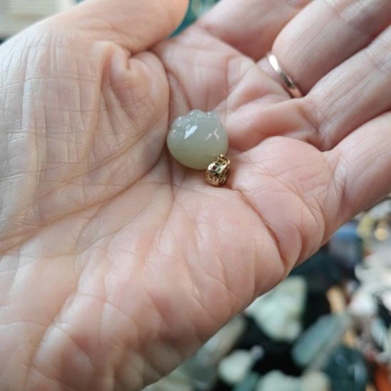 和田玉（青玉）未镶嵌挂件