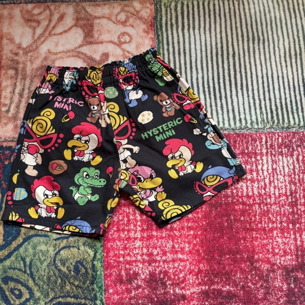 超超夏季新款 奶嘴毛巾小熊好朋友系列儿童短裤