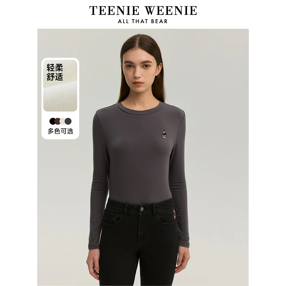 【达人专属】TeenieWeenie小熊24长袖T恤打底衫TTLA247806Q