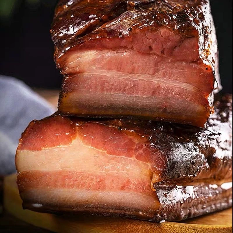 【买一斤送一斤 到手2斤】柴火烟熏五花腊肉