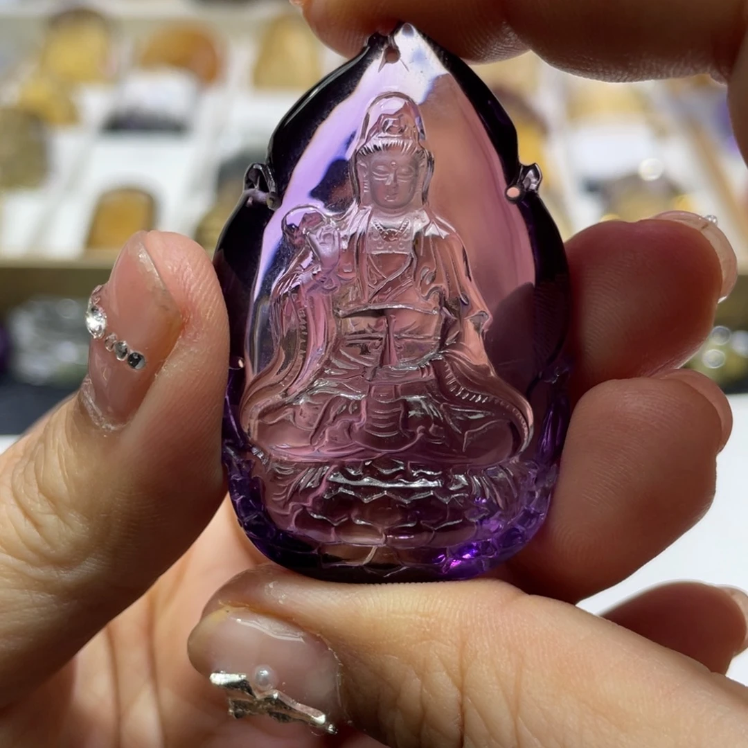 水晶颈饰未镶嵌i****7定制