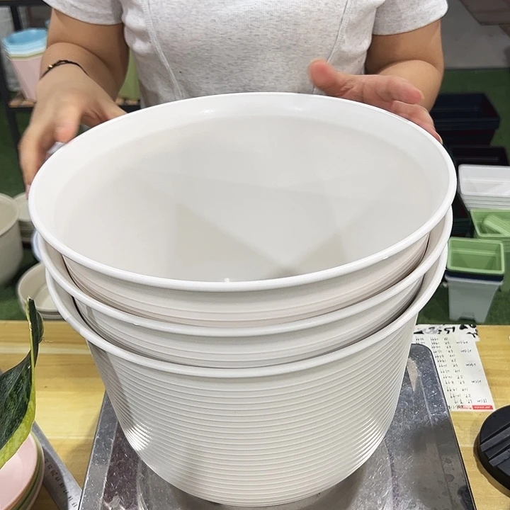 矮陶口30高21白色3个无托