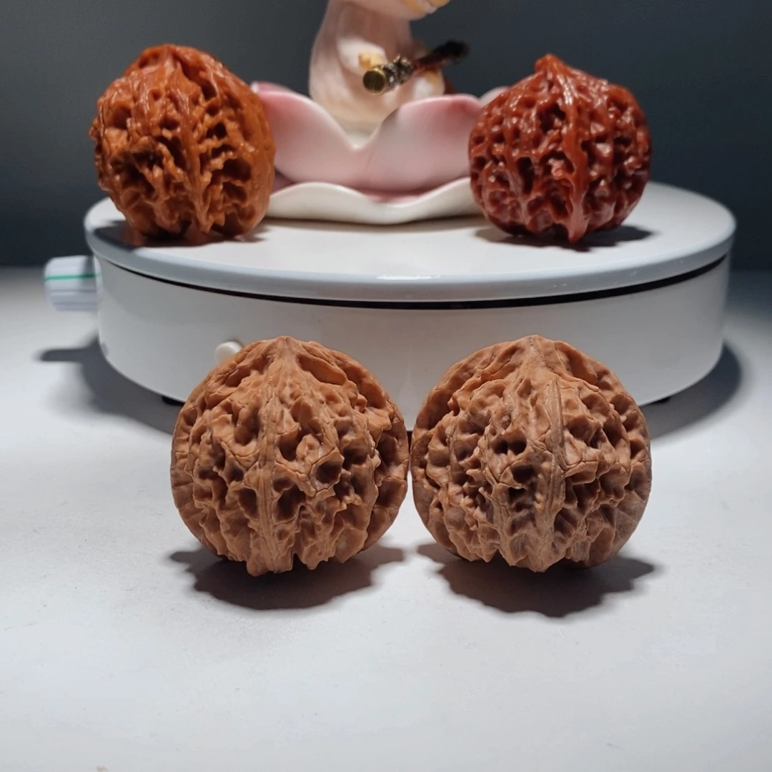 文玩核桃吊坠  857号-逸捻橙皮苹果园-40尺寸