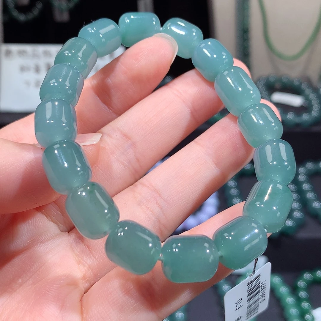 未镶嵌手链翡翠天然a货翡翠手串