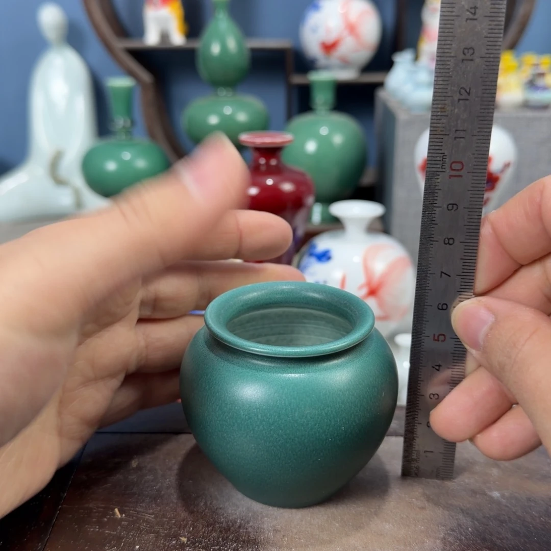 陶瓷手工小花器摆件