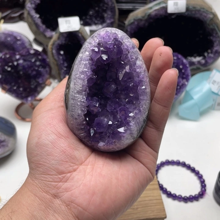 未镶嵌大型摆件（非配饰）紫晶