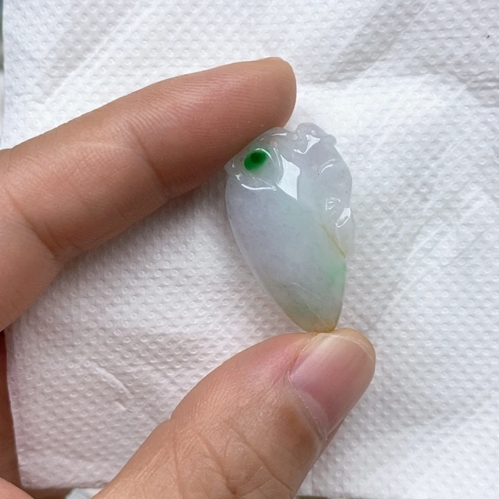 颈饰未镶嵌翡翠天然缅甸翡翠