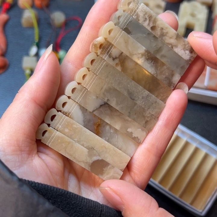 印石伊犁石10个0.8*0.8*5.0