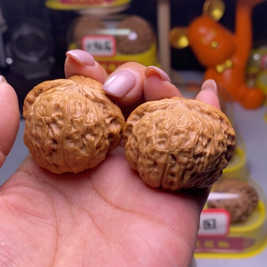 把件文玩核桃022南瓜墩40尺全品