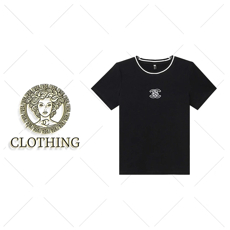 【CLOTHING/原创设计】A97595新款洋气百搭休闲短袖25