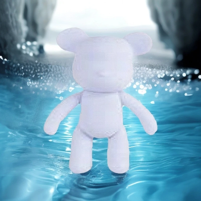 西瓜高档橱窗桌面轻奢暴力熊潮玩桌面摆件