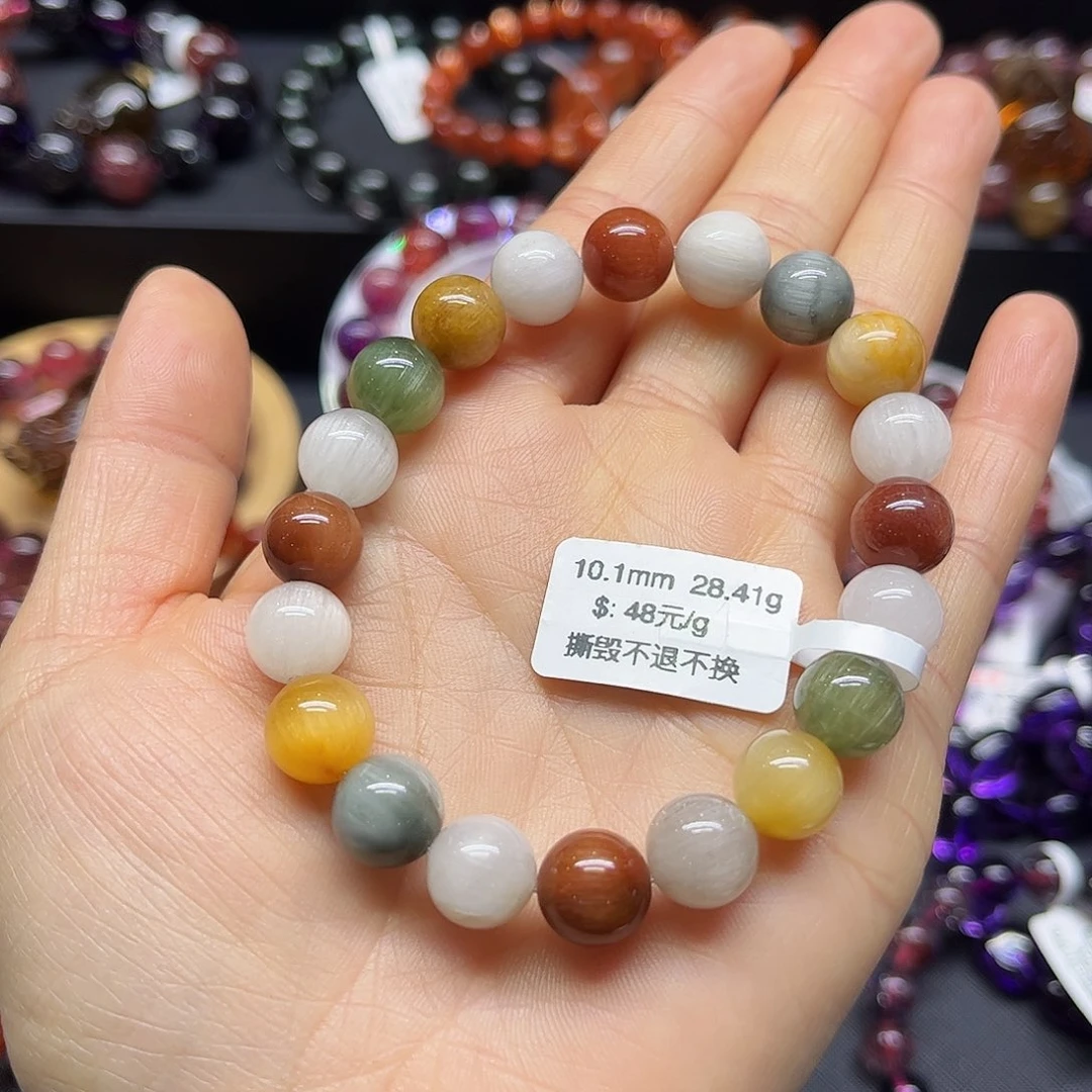 水晶手链未镶嵌小**。