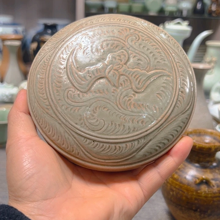 盖碗与**行越窑盒子不包邮