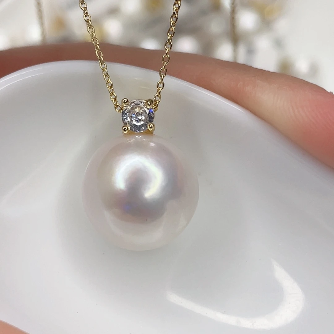 淡水珍珠吊坠(赠链)未镶嵌