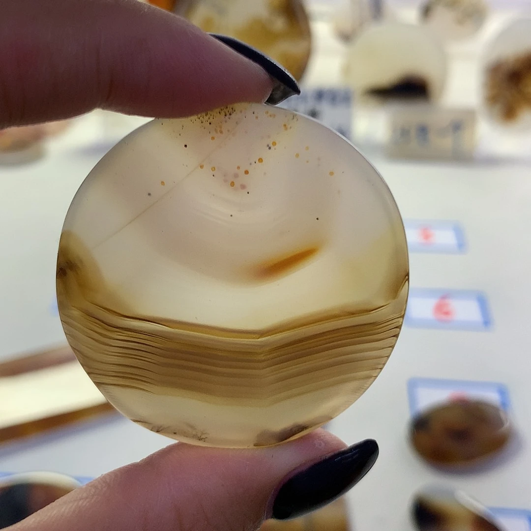 玛瑙/玉髓吊坠(不含链)未镶嵌