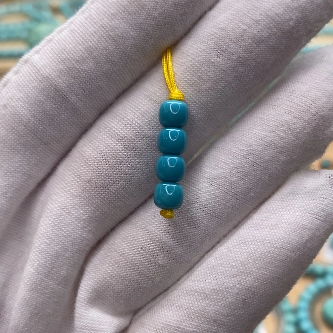 绿松石未镶嵌珠宝奇石5.4mm