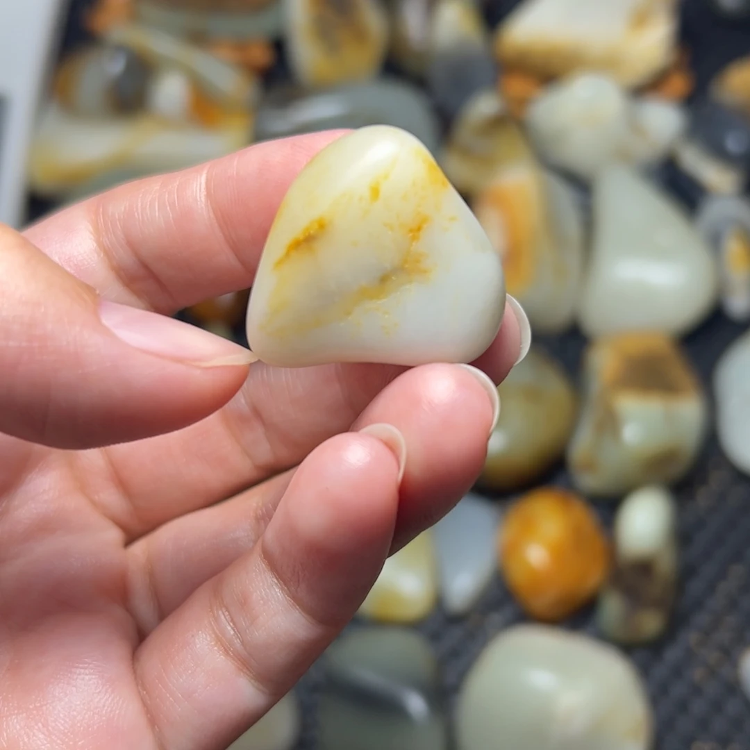 和田玉未镶嵌挂件68