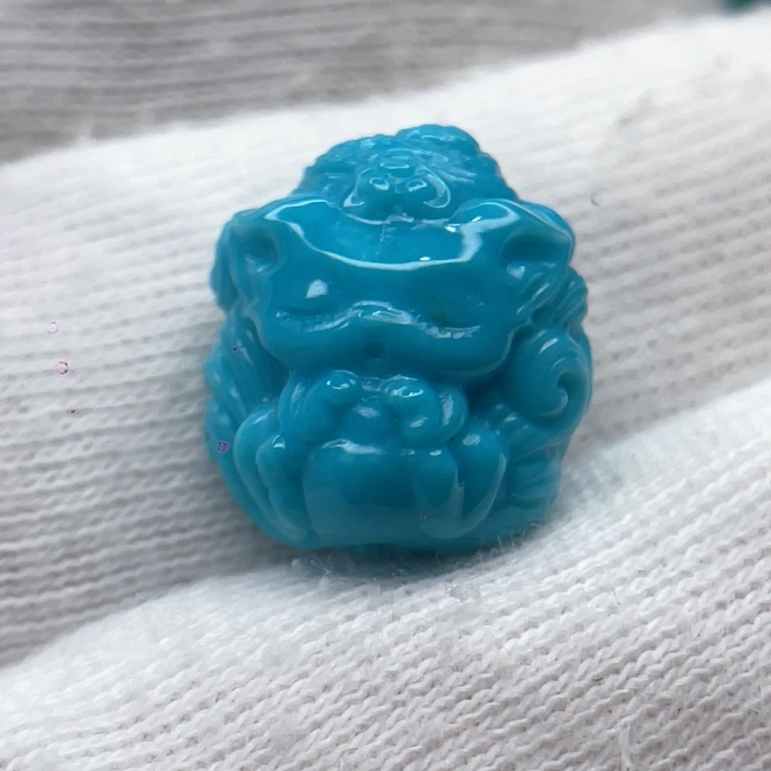 绿松石未镶嵌颈饰卡12.3-13.3-9.2