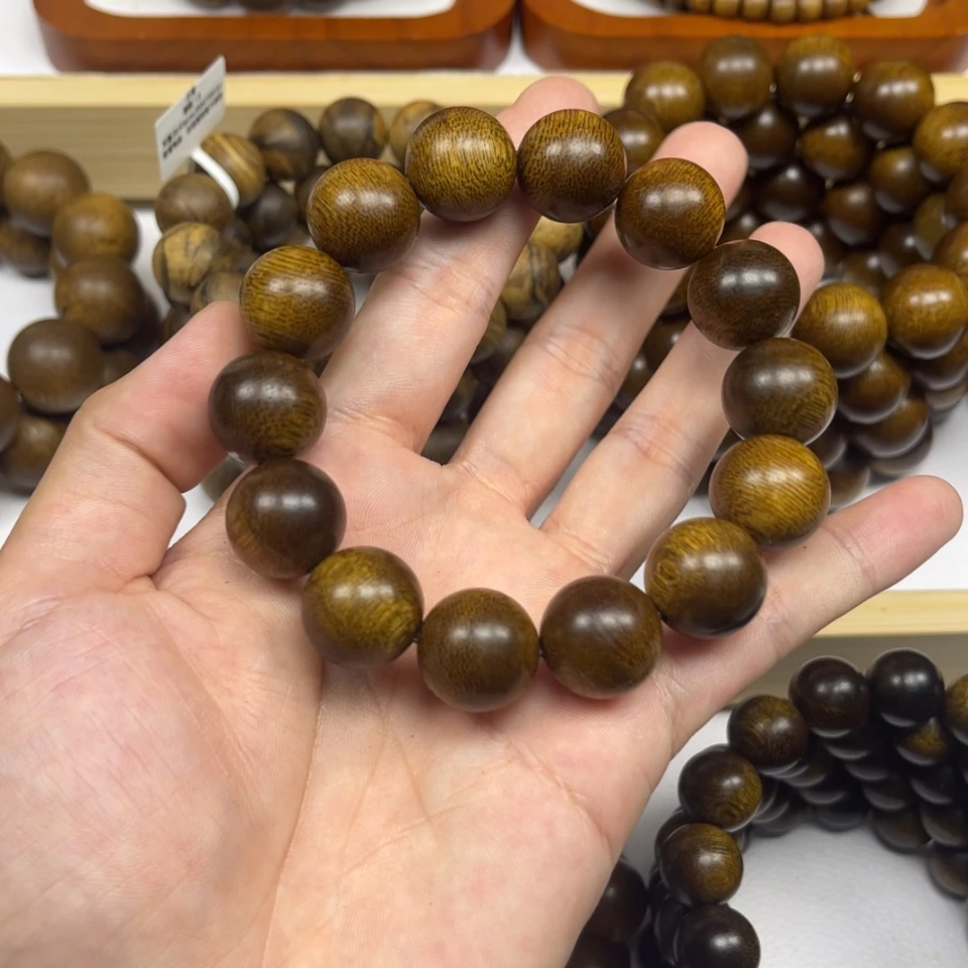 时***发手串沉香越南芽庄黄棋楠1.6