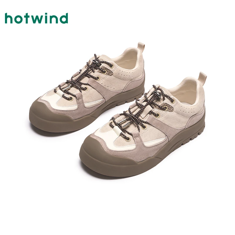 【热风门店同款】热风2025年春季新款女士时尚休闲鞋H14W25129