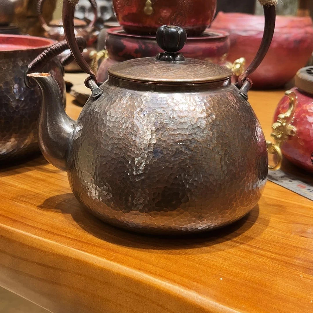 1350复古大壶手工锻打工艺