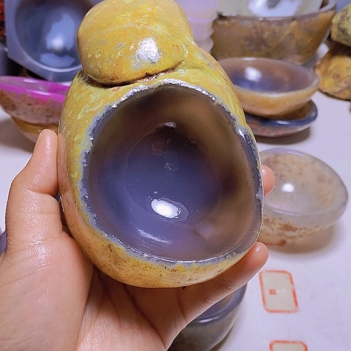 玛瑙/玉髓，未镶嵌可***歌