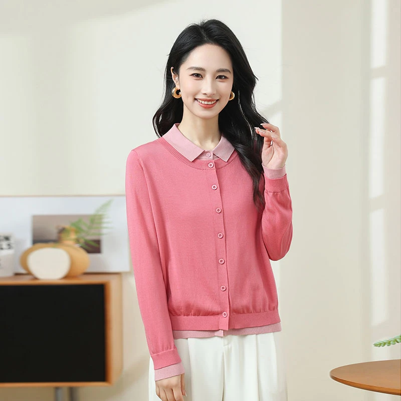 【香嘉怡新品】XJYE9922女士上衣针织衫休闲网红气质显瘦百搭