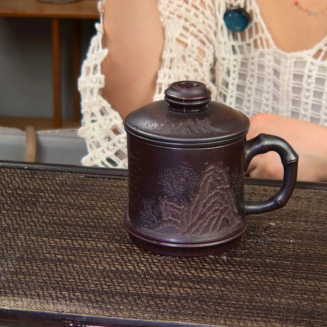 【闪购商品】茶杯紫砂高货放漏