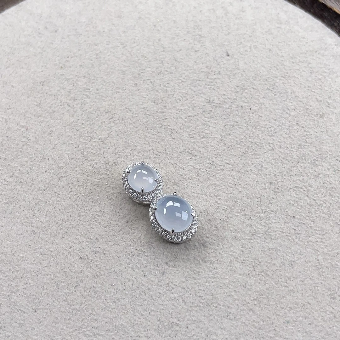 翡翠银S925镶嵌颈饰