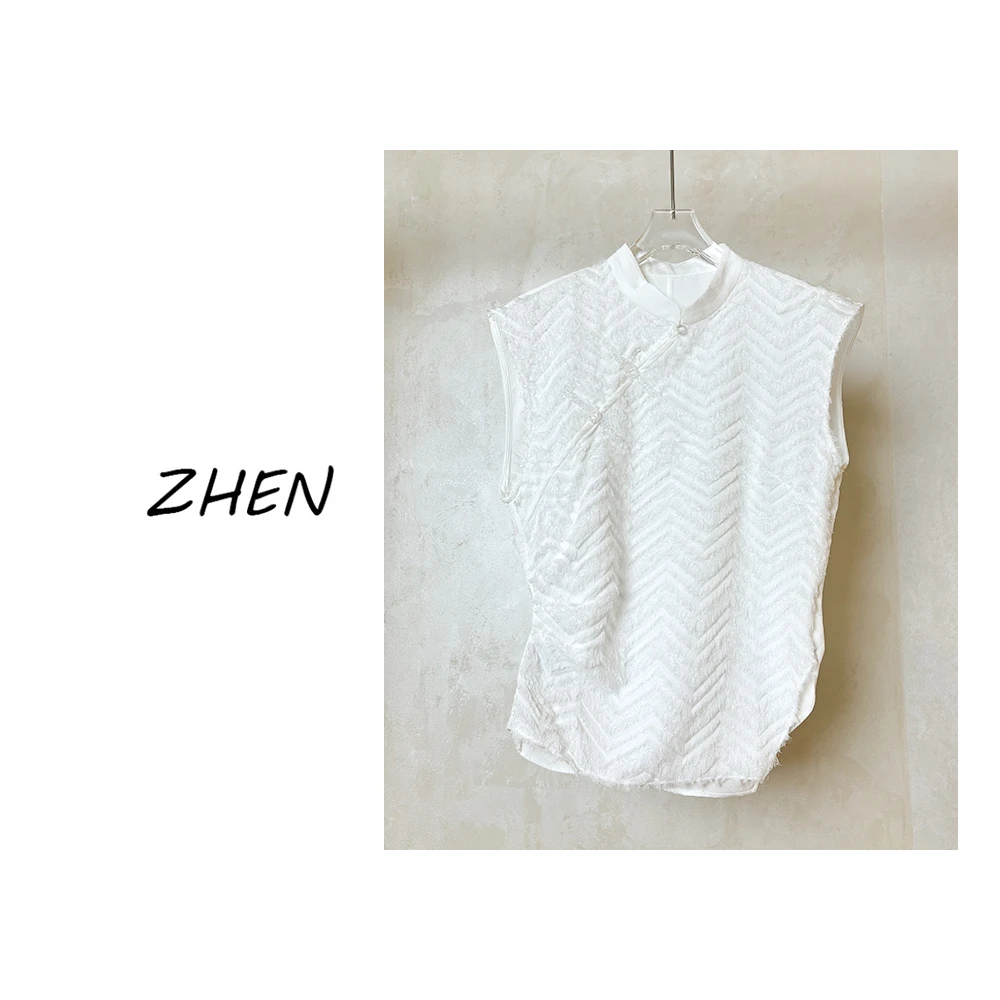 【ZHEN】25K00111 2025新款外套职场风小众设计师款马甲