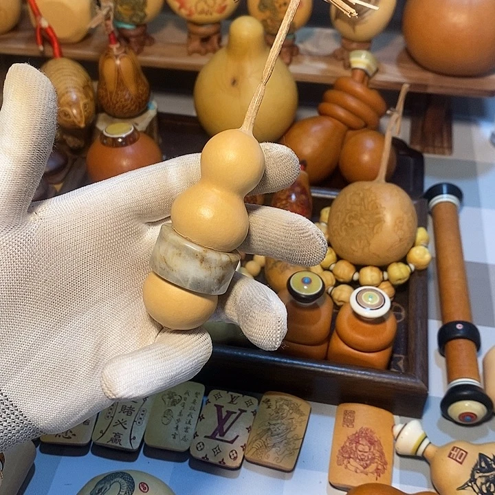 秀玉玉石套管葫芦