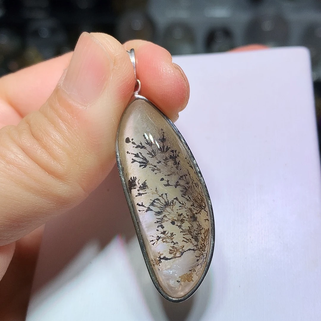 水晶珠宝半成品银S925镶嵌定制款