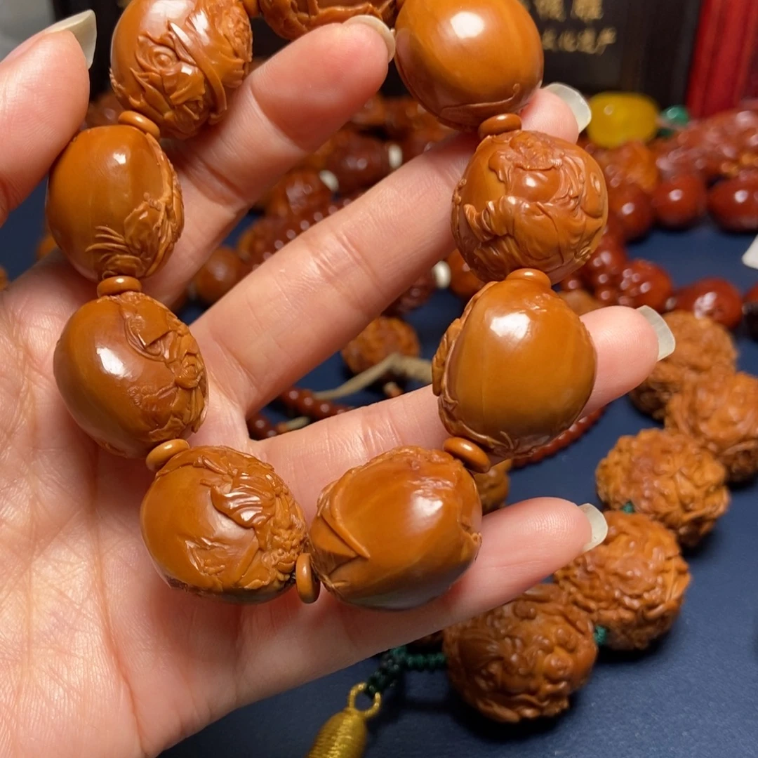 *****橄榄核手串/手链铁2.2钟馗