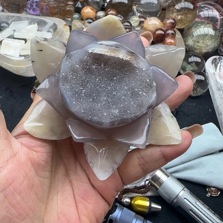 未镶嵌摆件水晶b573