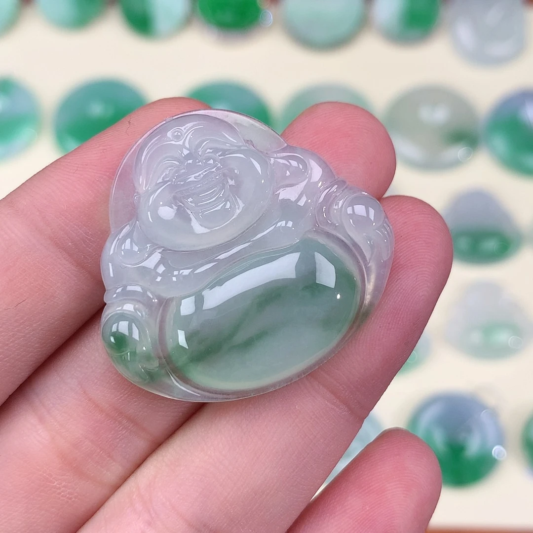 颈饰未镶嵌翡翠吊坠