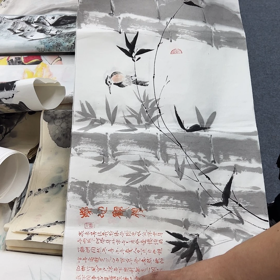 国画纯手绘作品欣赏