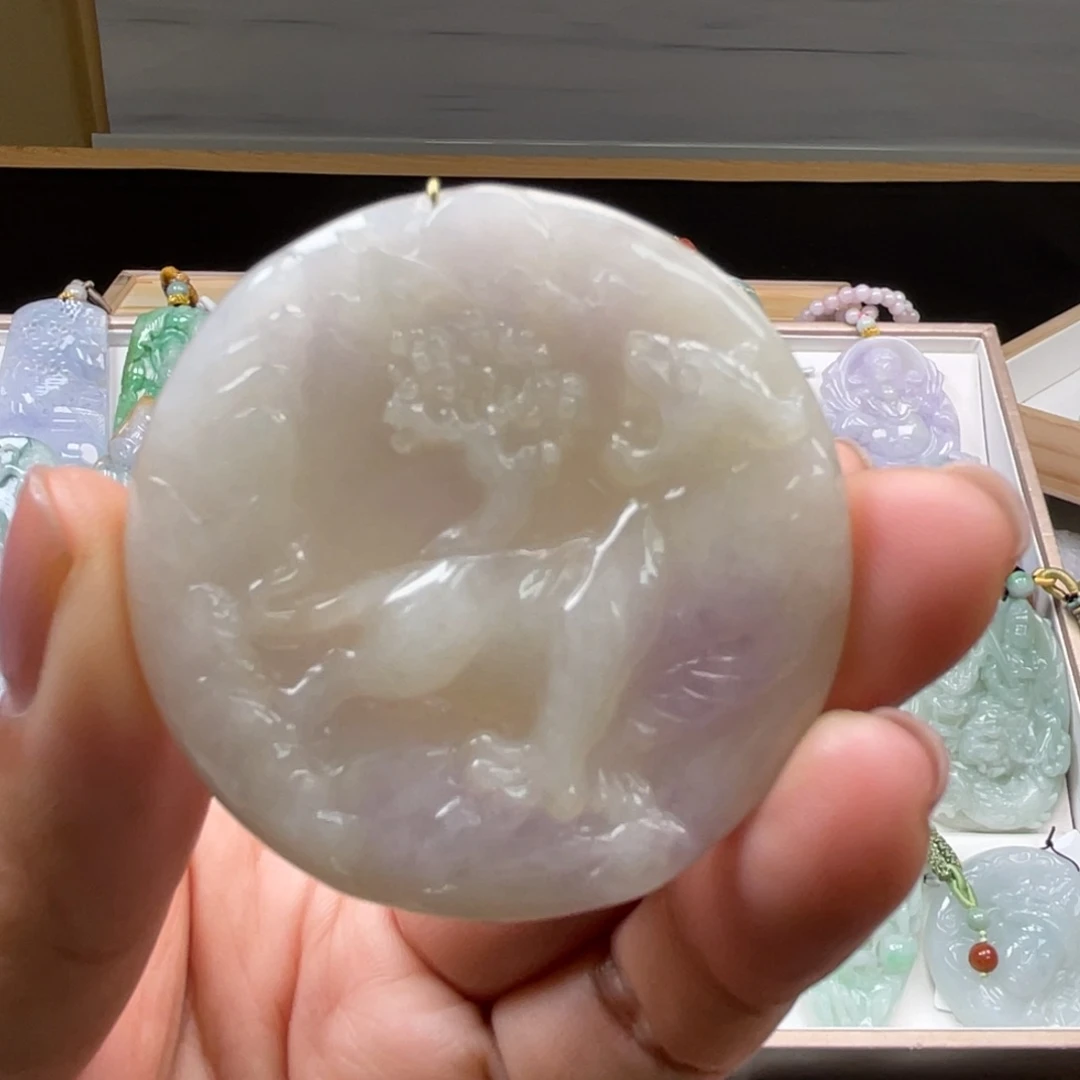 翡翠吊坠(不含链)未镶嵌