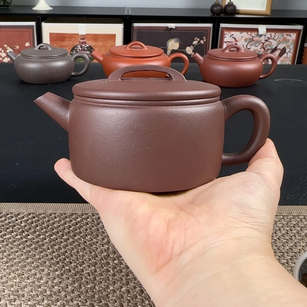 茶壶紫砂微瑕汉瓦