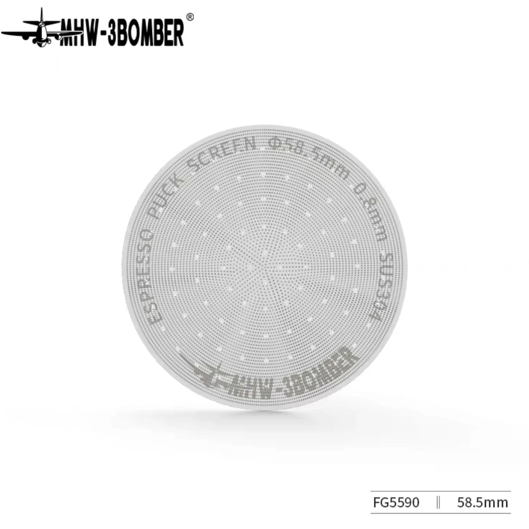 MHW-3BOMBER轰炸机二次分水网 意式咖啡手柄烧结片均匀萃取过滤片