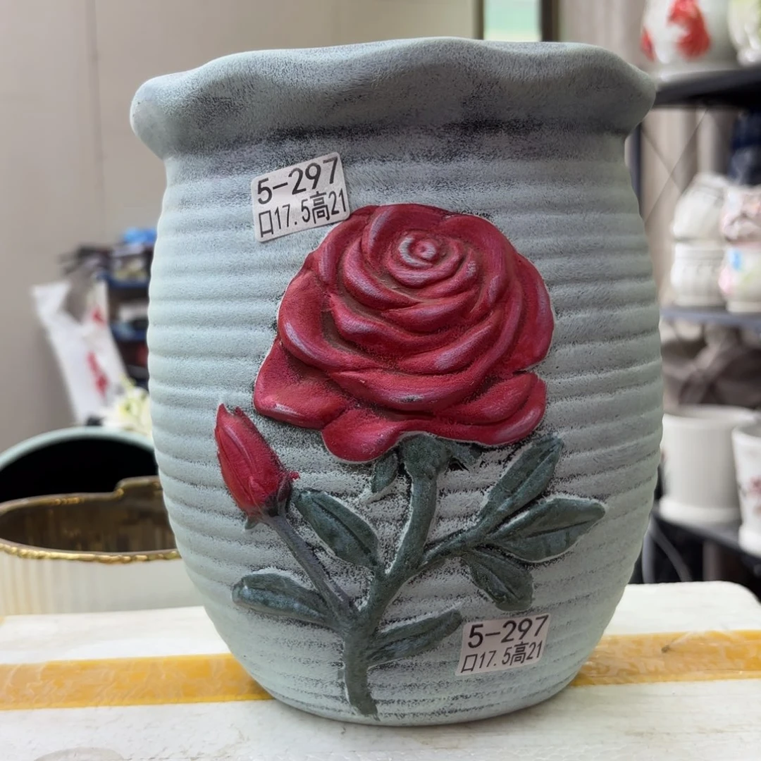 @夏西陶瓷花盆@@5297