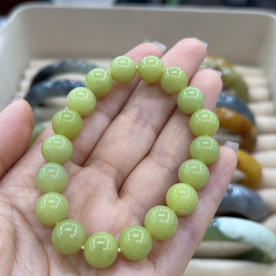 岫玉未镶嵌手镯手镯