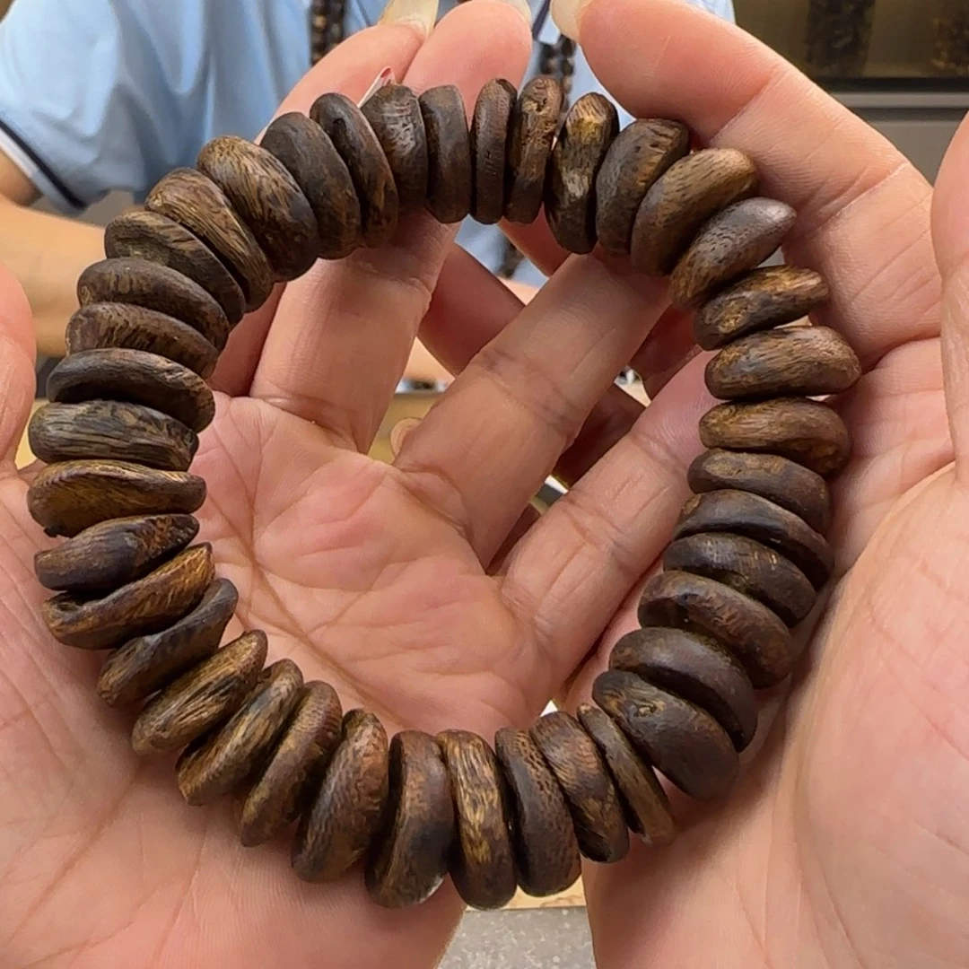 手串沉香多样性发1条树丁金沙叶高货35克