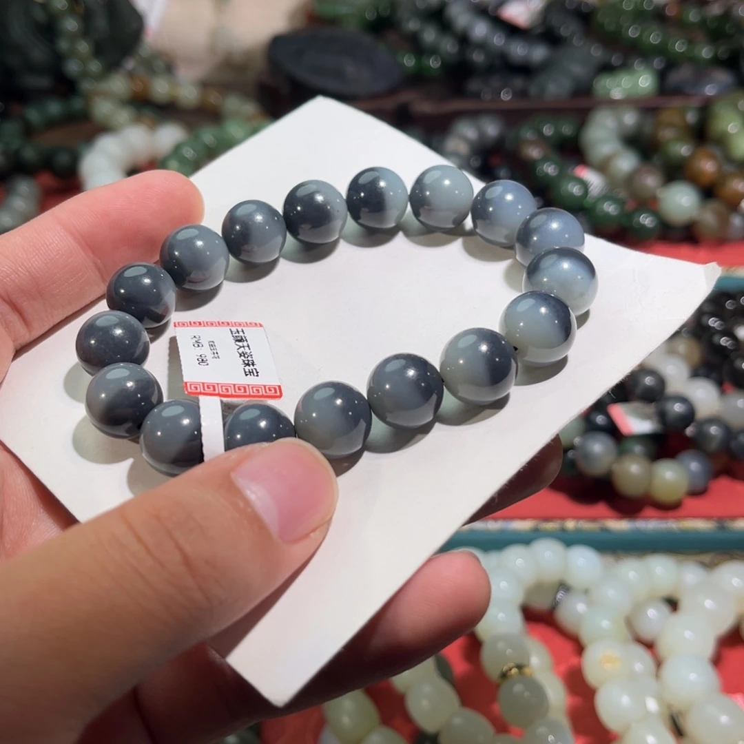 旺***官和田玉未镶嵌手链