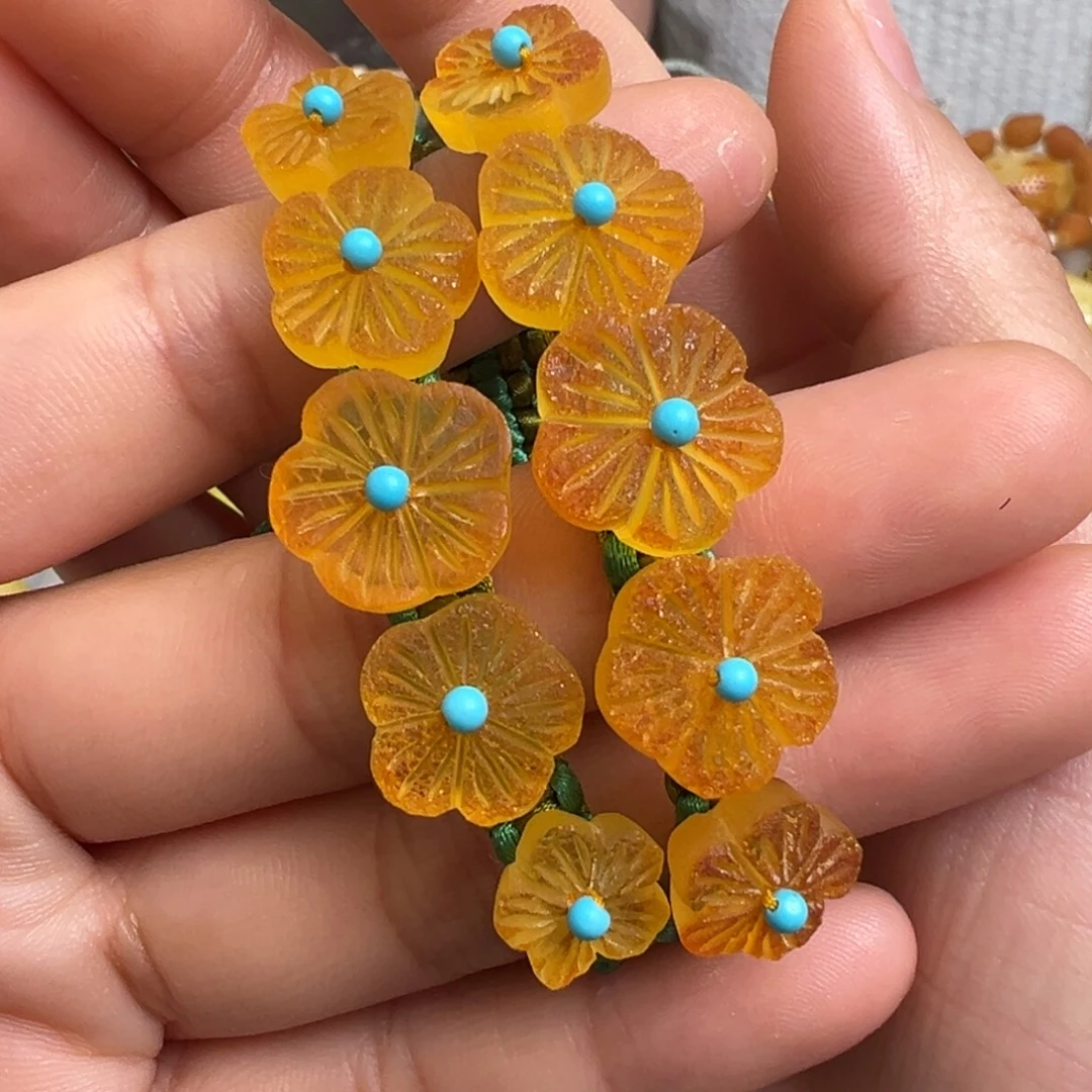 琥珀未镶嵌裸石多样性发一条